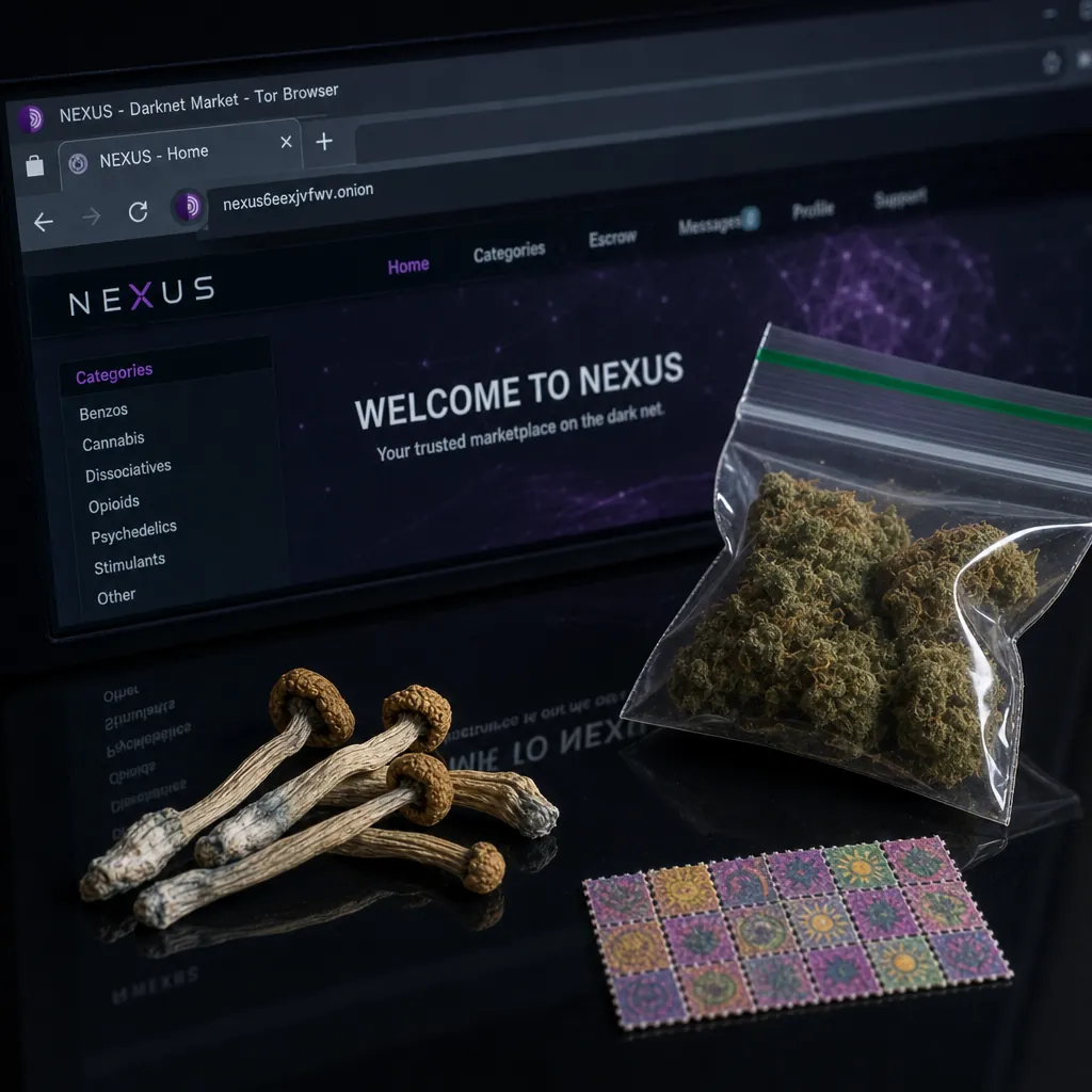 darknet drug links