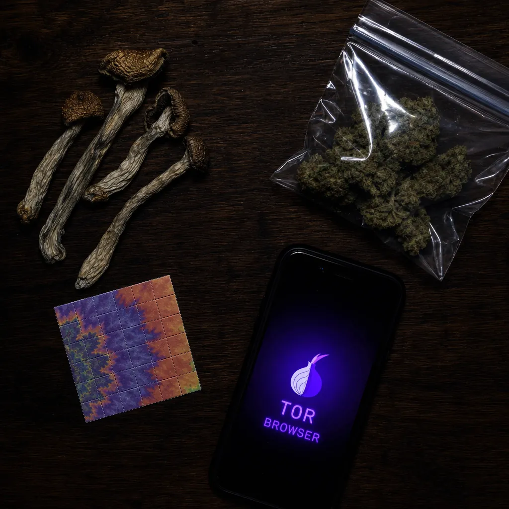 Darknet marketplace interface preview